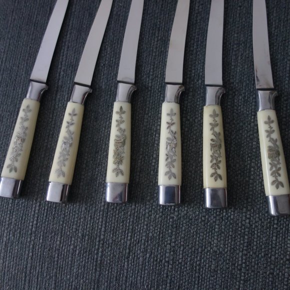 Set of Six(6) Stainless Steel Knives with Box - Picture 7 of 16